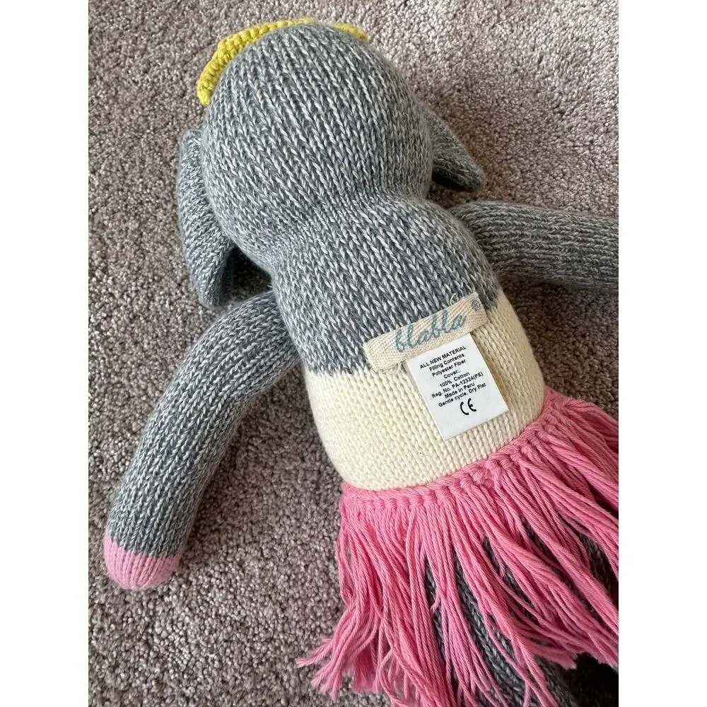 Blabla Josephine the Elephant Knit Animal 18